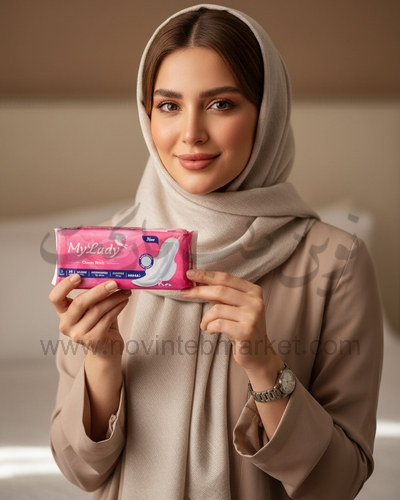 نوار بهداشتی مای لیدی کلاسیک ضخیم بالدار بسته 10 تایی سایز L