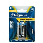 باطری قلمی AA بسته دو عددی برند Gigacell