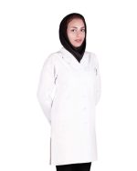 روپوش پزشکی زنانه مدل نگار پارچه کجراه