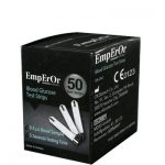 نوار تست قند EmpEror بسته 50 عددی