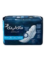 نوار بهداشتی مای لیدی مکسی نیمه ضخیم شب بسته 10 تایی سایز XL