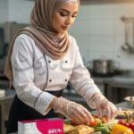 دستکش نایلونی ۱۱۰ گرمی غیر استریل بکر