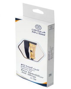 ثابت کننده زانو با پارچه سه بعدی سایز XL کد 43100 طب و صنعت