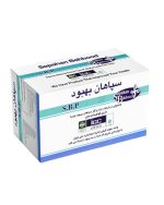گاز استریل 8 لا سایز 10 در 10 سانت پد 5 عددی سپاهان بهبود