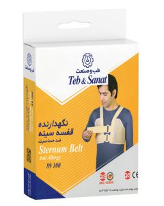 نگهدارنده قفسه سینه ضد حساسیت سایز M کد 89100 طب و صنعت