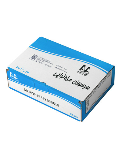 سر سوزن G27 مزوتراپی کوتاه آوا بسته 100 عددی