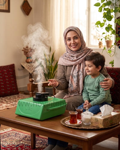دستگاه بخور گرم شفابخش مدل 110