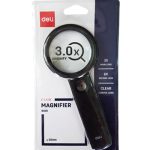 ذره بین شیشه ای قطر 55mm برند deli