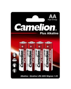 باتری قلمی کملیون مدل Plus Alkaline بسته 4 عددی