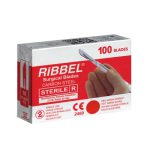 تیغ بیستوری RiBBEL شماره 10 بسته 100 عددی
