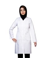 روپوش پزشکی زنانه آوا پارچه کجراه