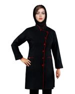 روپوش پزشکی زنانه مدل الهام پارچه کجراه