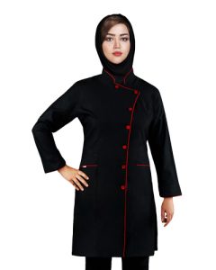 روپوش پزشکی زنانه مدل الهام پارچه کجراه