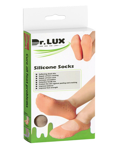 جوراب سیلیکونی ضد ترک پا وارداتی Dr.LUX