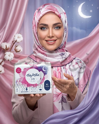 نوار بهداشتی اولترا خیلی نازک به نرمی ابریشم سایز XL