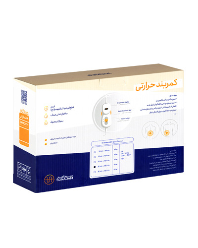 کمربند حرارتی سوئیچ دیجیتال سونا جم عرض 30 طول 100 سانت