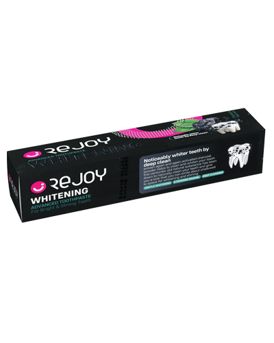 خمیر دندان سفید کننده ذغالی ریجوی WHITENING