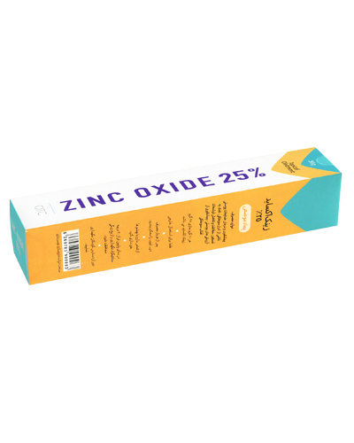 پماد موضعی زینک اکساید 25% توسن دارو