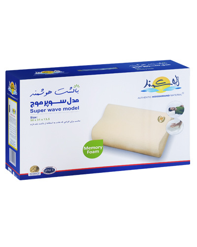 بالشت طبی هوشمند مدل سوپر موج سایز XL نوع MEDIUM