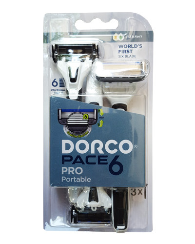 خودتراش 6 لبه دورکو مدل PRO Portable بسته 3 تایی