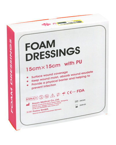 پانسمان فوم روزین سایز 15 در 15 سانت Roosin Foam Dressings