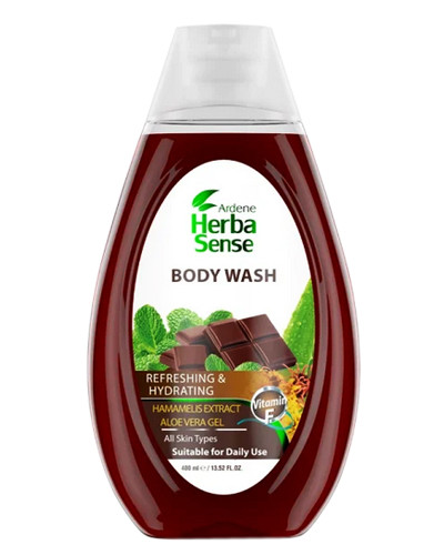 شامپو بدن طراوت بخش هرباسنس آردن حجم 400 میلی لیتر