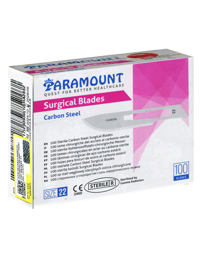 تیغ بیستوری PARAMOUNT شماره 15 بسته 100 عددی
