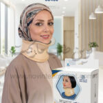 گردنبند طبی سخت چانه دار سایز M کد 50400 طب و صنعت