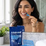 نخ دندان آل وایت مدل micro mint بسته 70 عددی