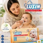 دستمال مرطوب پاک کننده کودک لوسین بسته 72 برگی